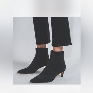 ISABEL MARANT Women's size 40 Black Derst Suede leather Ankle booties boots